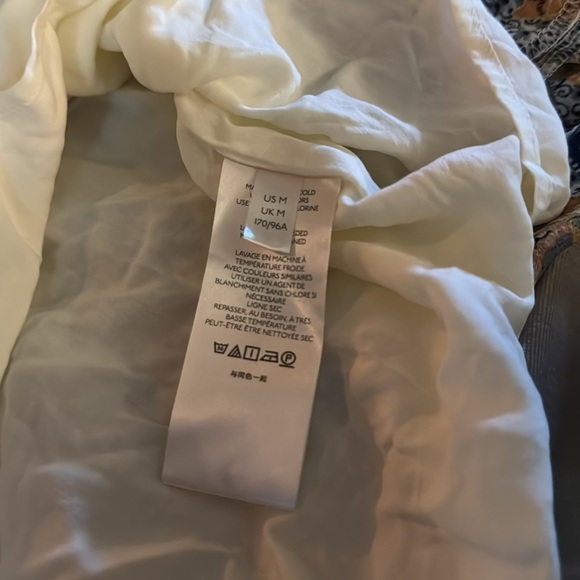 Free People Teagan Mini Dress Sky Combo NWT Size M $128 - Picture 5 of 6